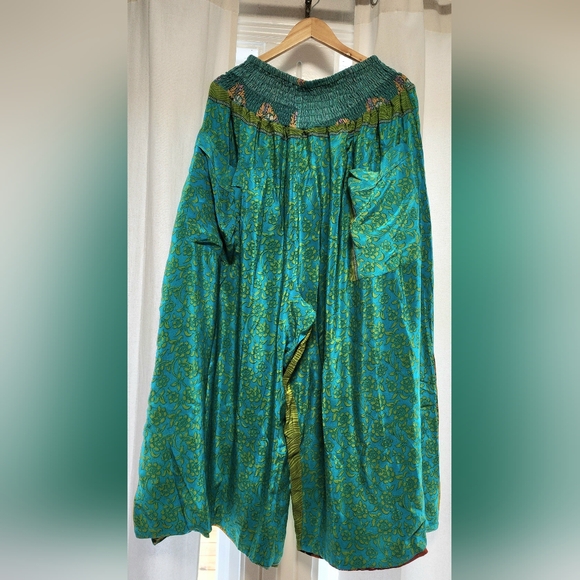 Kantha Bae Pants - Kantha Bae Silk Synergy Side Split Pants